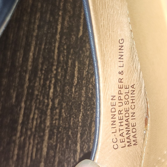 Corso Como Linnden Black Leather Pumps Size 8.5 Heel - Picture 10 of 10